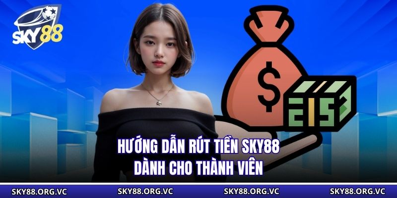 Hướng dẫn rút tiền Sky88 dành cho thành viên