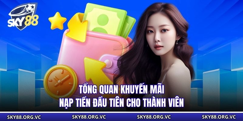 Tổng quan khuyến mãi nạp tiền đầu tiên cho thành viên